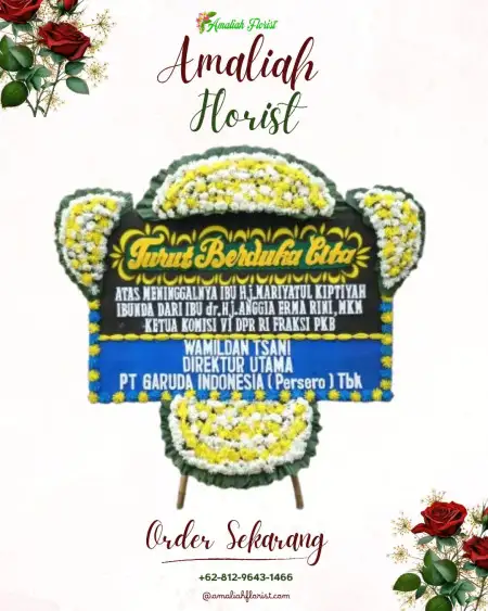 Papan Bunga Duka Sudirman